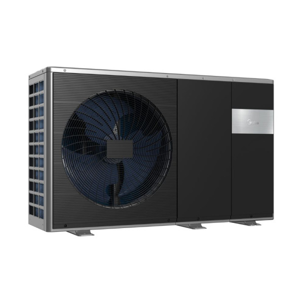 Midea MHC-V12W/D2N8-B2E30 monoblokkos M-Thermal (R32, 12 kW, 1 fázis, fűtőbetét 3 kW, fekete)
