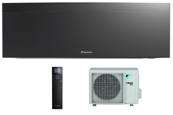 Daikin FTXJ25AB / RXJ25A Emura Fekete Inverteres Split klíma