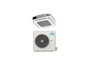 Midea MCD1X-48HRFN8-SP kazettás split (R32, 14,1 kW) breezeless funkciós